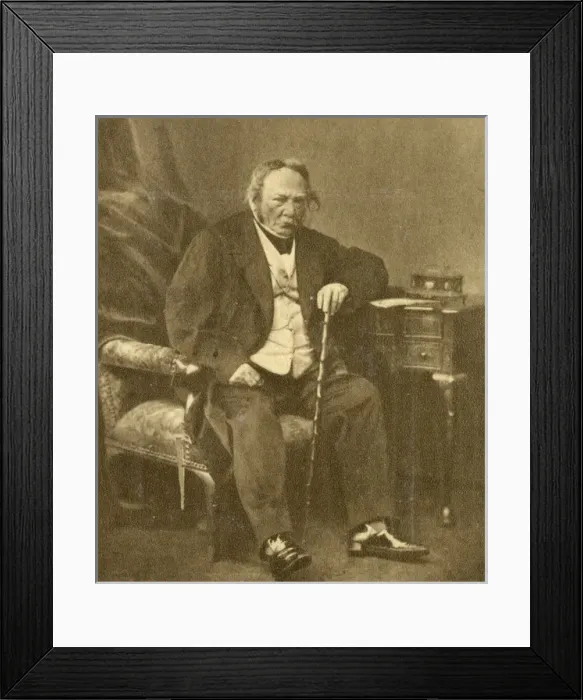 Framed Print : Antoine Pierre Berryer - French Advocate Framed Print : Antoine Pierre Berryer - French Advocate