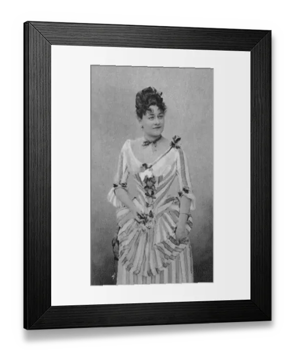 Framed Print : Marie Grisier-Montbazon - French Singer and Actress Framed Print : Marie Grisier-Montbazon - French Singer and Actress