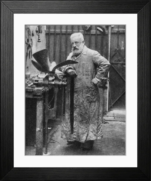 Framed Print : Fernand Forest - French Inventor Framed Print : Fernand Forest - French Inventor
