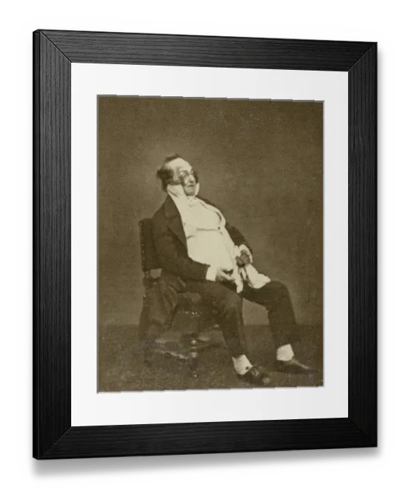 Framed Print : Henry-Bonaventure Monnier - French playwright Framed Print : Henry-Bonaventure Monnier - French playwright