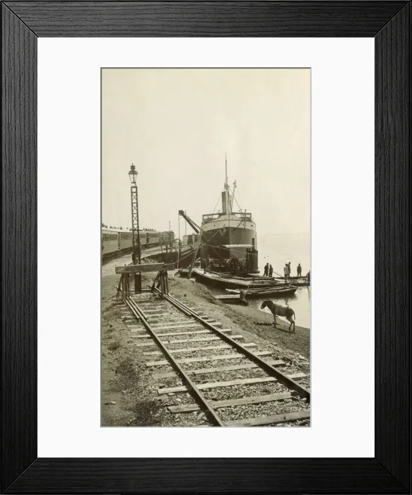 Framed Print : Tientsin (Tianjin) dockside Framed Print : Tientsin (Tianjin) dockside