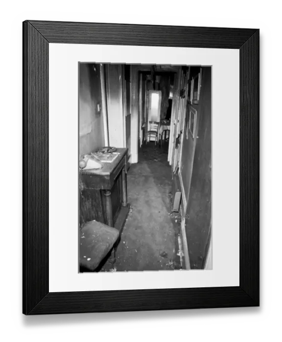 Framed Print : GLC-LFB Fire investigation evidence photograph Framed Print : GLC-LFB Fire investigation evidence photograph