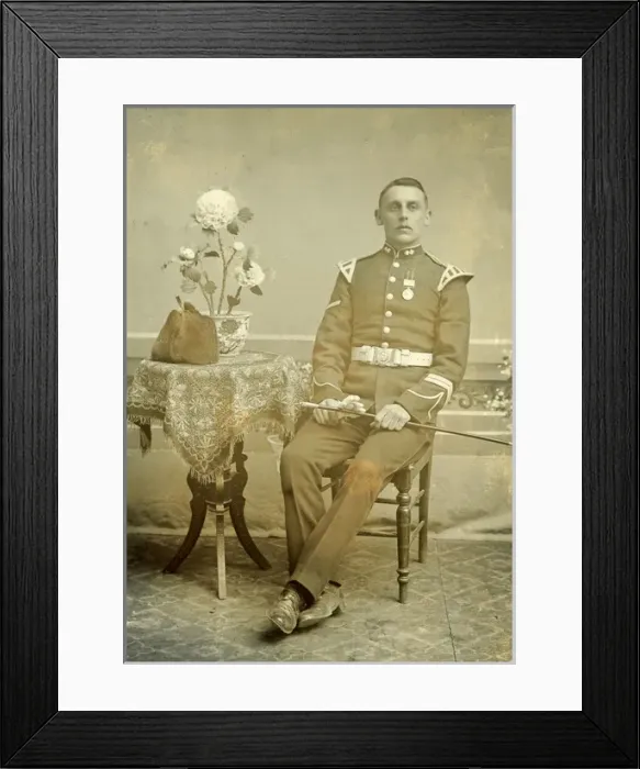 Framed Print : Bandsman of the Royal Inniskilling Fusiliers Framed Print : Bandsman of the Royal Inniskilling Fusiliers