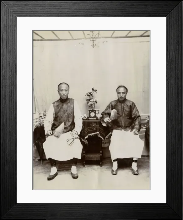 Framed Print : Two Chinese men Framed Print : Two Chinese men