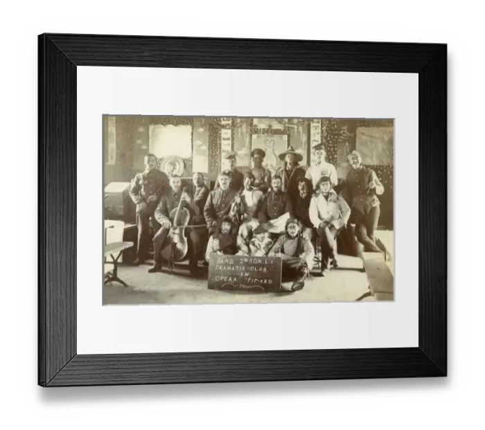 Framed Print : Military amateur dramatic club Framed Print : Military amateur dramatic club