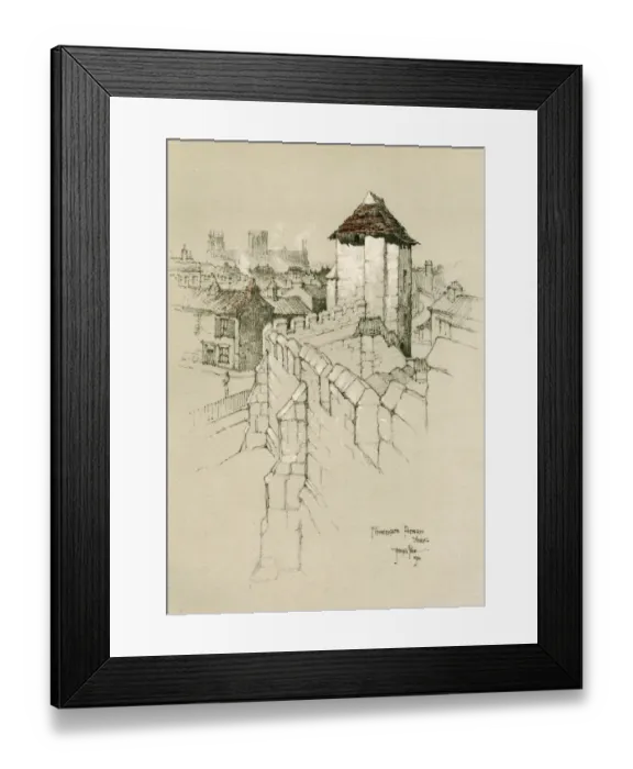 Framed Print : Fishergate Postern York by Joseph Pike Framed Print : Fishergate Postern York by Joseph Pike