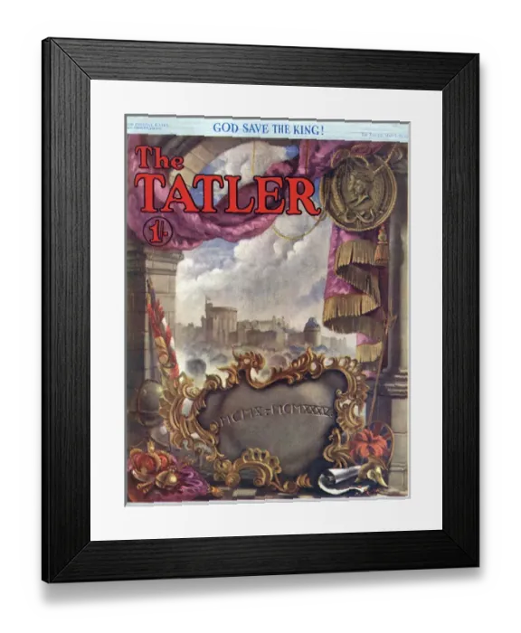 Framed Print : Tatler - George V Silver Jubilee front cover Framed Print : Tatler - George V Silver Jubilee front cover