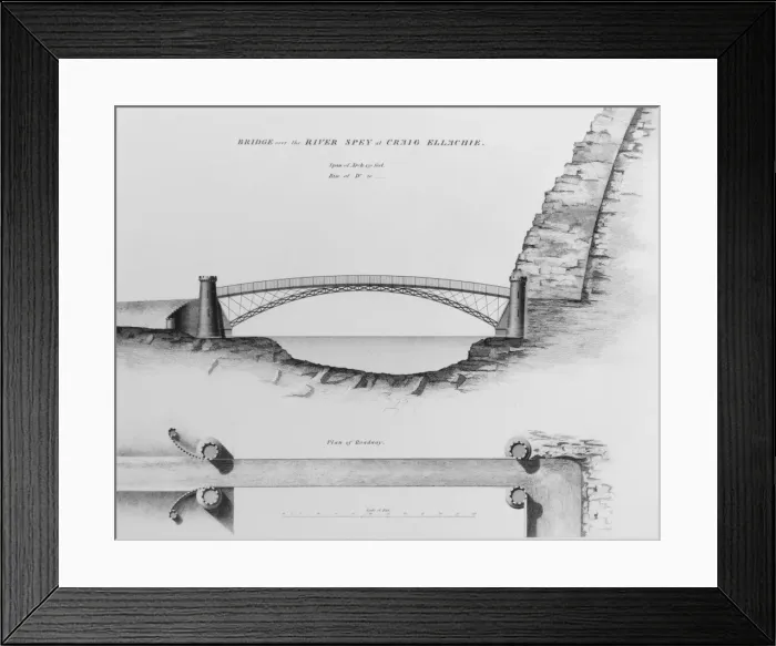 Framed Print : Craig Ellachie Bridge Framed Print : Craig Ellachie Bridge