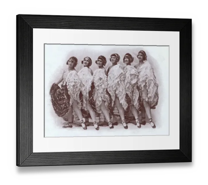 Framed Print : Quadrille dancers at the Moulin Rouge Framed Print : Quadrille dancers at the Moulin Rouge