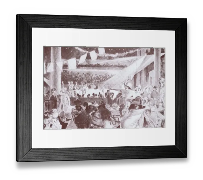 Framed Print : Interior of the Moulin Rouge, Paris Framed Print : Interior of the Moulin Rouge, Paris