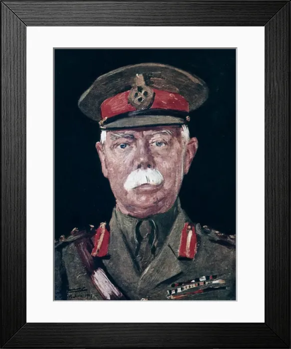 Framed Print : General Sir Herbert Plumer, WW1 Framed Print : General Sir Herbert Plumer, WW1