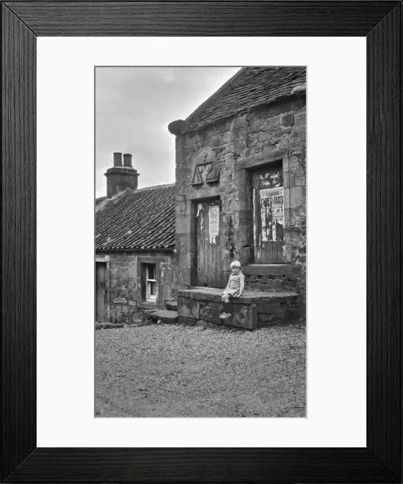 Framed Print : Street scene in Scottish Highlands Framed Print : Street scene in Scottish Highlands