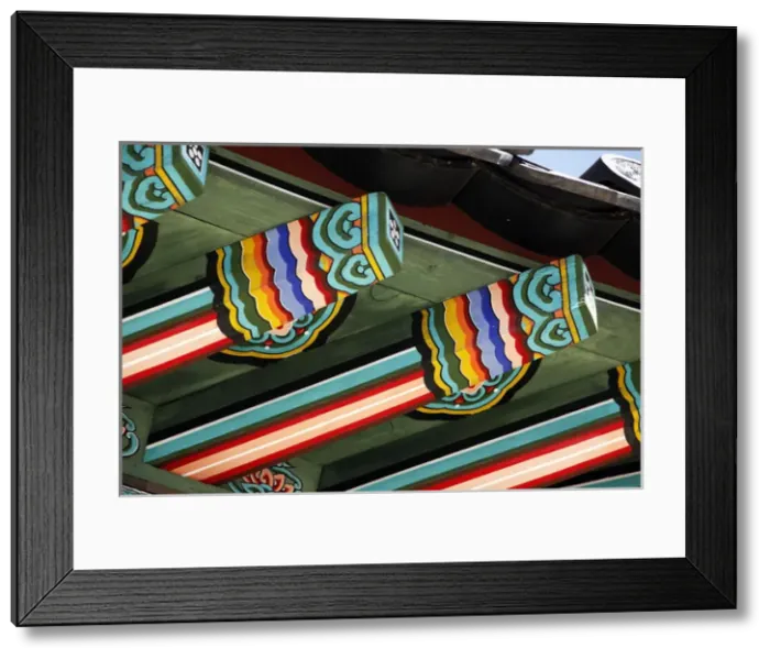 Framed Print : Gyeongbokung Palace in Seoul, South Korea Framed Print : Gyeongbokung Palace in Seoul, South Korea