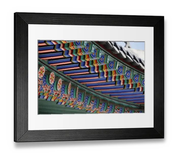 Framed Print : Gyeongbokung Palace in Seoul, South Korea Framed Print : Gyeongbokung Palace in Seoul, South Korea