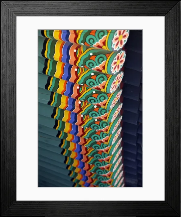 Framed Print : Gyeongbokung Palace in Seoul, South Korea Framed Print : Gyeongbokung Palace in Seoul, South Korea