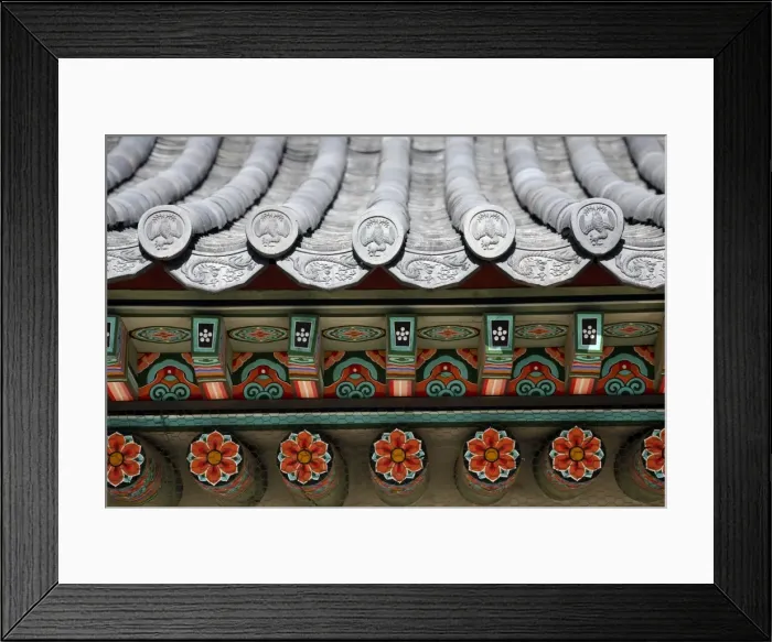 Framed Print : Gyeongbokung Palace in Seoul, South Korea Framed Print : Gyeongbokung Palace in Seoul, South Korea