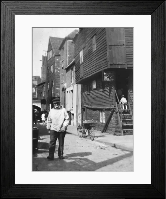 Framed Print : View of The Stade, Folkestone Harbour, Kent Framed Print : View of The Stade, Folkestone Harbour, Kent