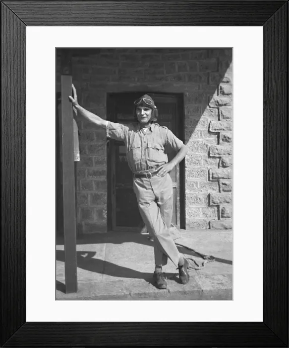 Framed Print : Airman posing Framed Print : Airman posing