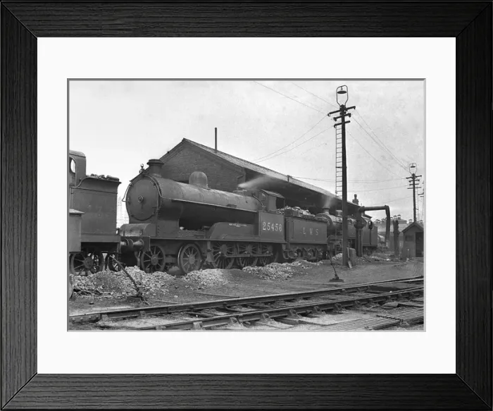 Framed Print : LMS steam engine Framed Print : LMS steam engine