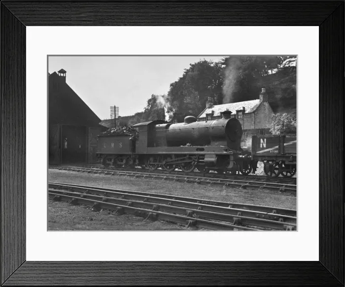 Framed Print : LMS steam engine Framed Print : LMS steam engine