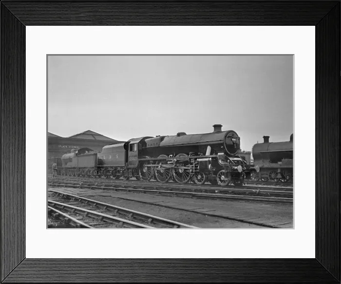 Framed Print : LMS steam engine Framed Print : LMS steam engine