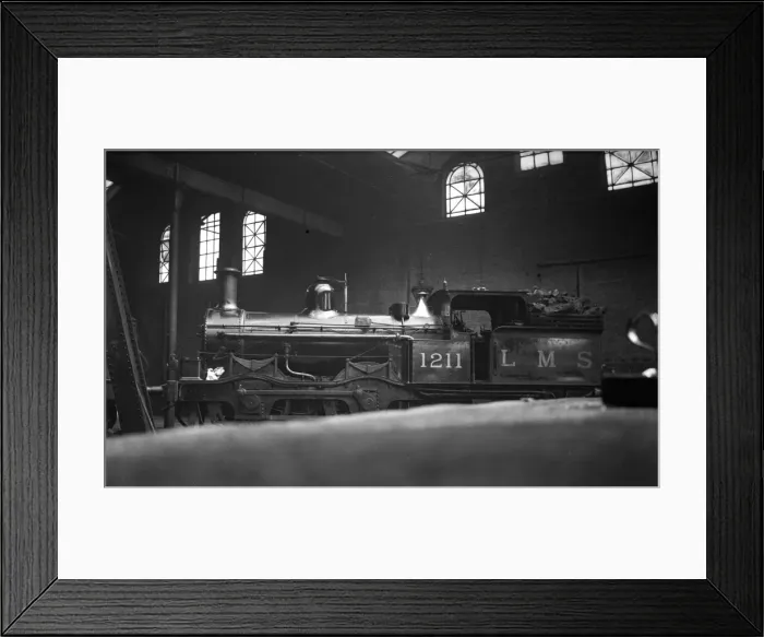 Framed Print : LMS steam engine Framed Print : LMS steam engine