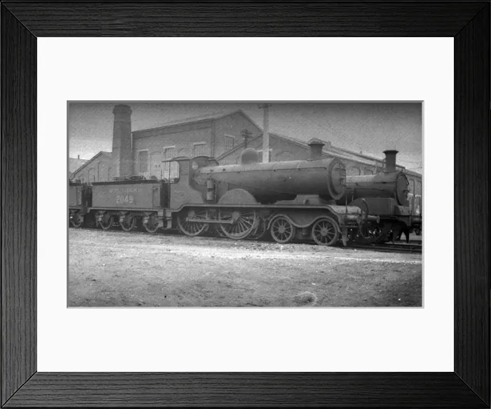 Framed Print : Southern steam engine with trucks Framed Print : Southern steam engine with trucks