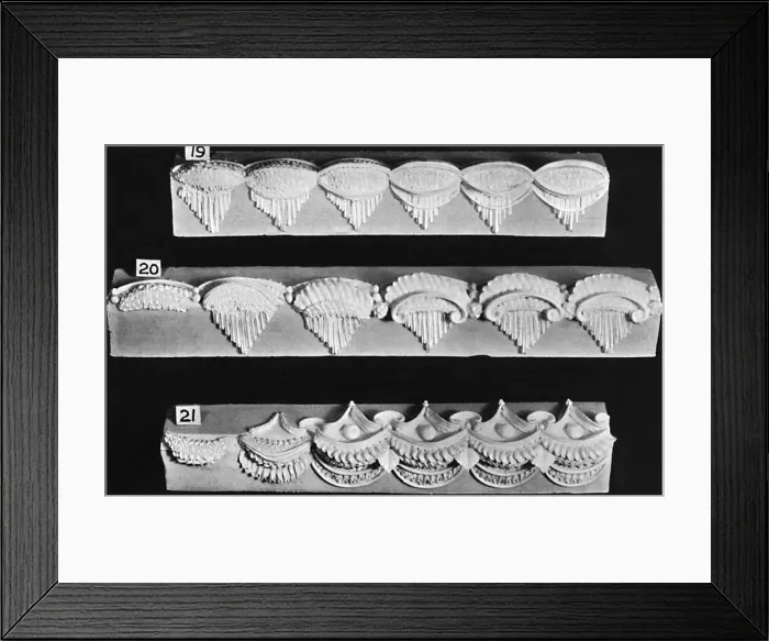 Framed Print : Cake Border and Side Scroll Designs Framed Print : Cake Border and Side Scroll Designs