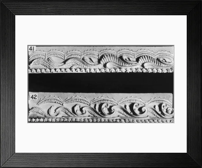 Framed Print : Cake Border and Side Scroll Designs Framed Print : Cake Border and Side Scroll Designs
