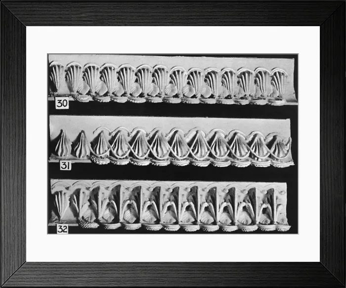 Framed Print : Cake Border and Side Scroll Designs Framed Print : Cake Border and Side Scroll Designs