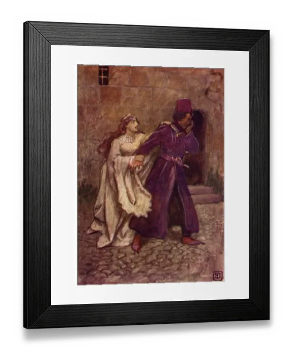 Framed Print : Scene from the opera, Il Trovatore, by Giuseppe Verdi Framed Print : Scene from the opera, Il Trovatore, by Giuseppe Verdi
