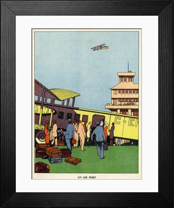 Framed Print : An airport Framed Print : An airport