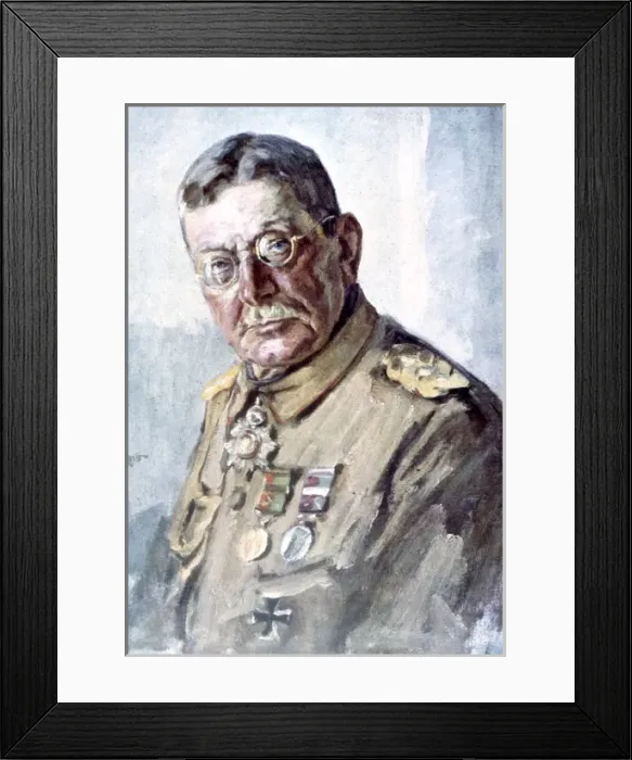 Framed Print : Colmar Freiherr von der Goltz, Prussian officer Framed Print : Colmar Freiherr von der Goltz, Prussian officer