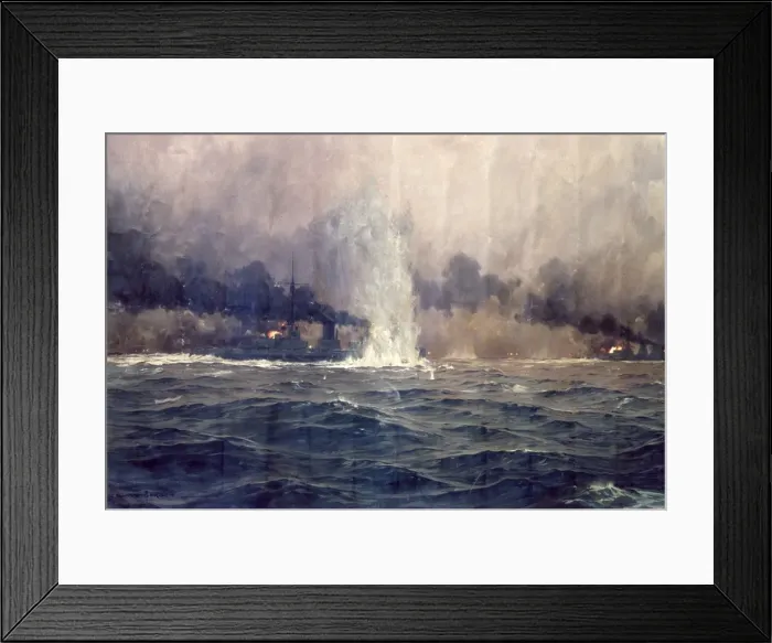 Framed Print : Battle of Jutland, WW1 Framed Print : Battle of Jutland, WW1