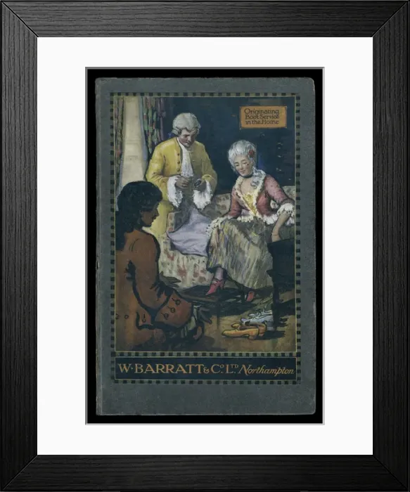 Framed Print : Brochure cover, W Barratt & Co Ltd, Northampton Framed Print : Brochure cover, W Barratt & Co Ltd, Northampton