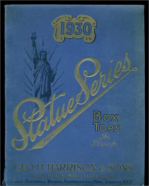 Brochure cover, chocolate box designs