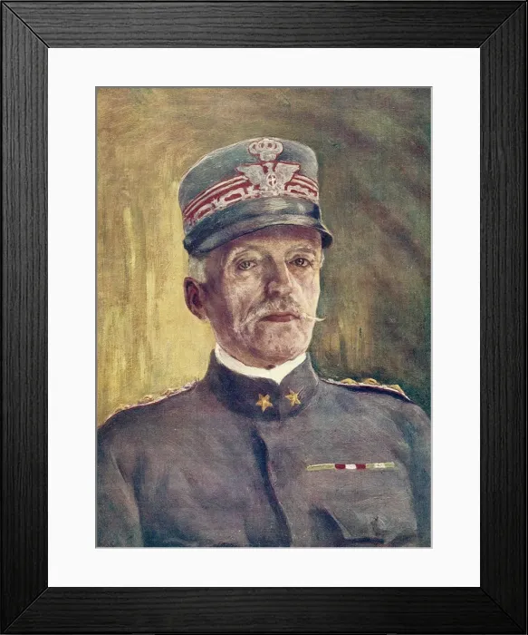 Framed Print : General Luigi Cadorna, Italian Field Marshal Framed Print : General Luigi Cadorna, Italian Field Marshal