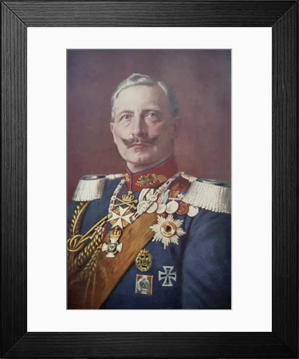Framed Print : Kaiser Wilhelm II, Emperor of Germany Framed Print : Kaiser Wilhelm II, Emperor of Germany