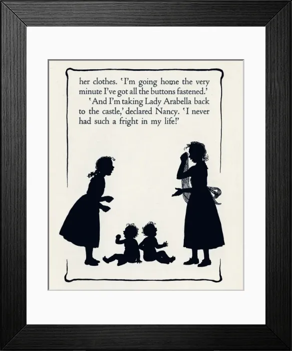 Framed Print : Lady Arabellas Birthday Party Framed Print : Lady Arabellas Birthday Party