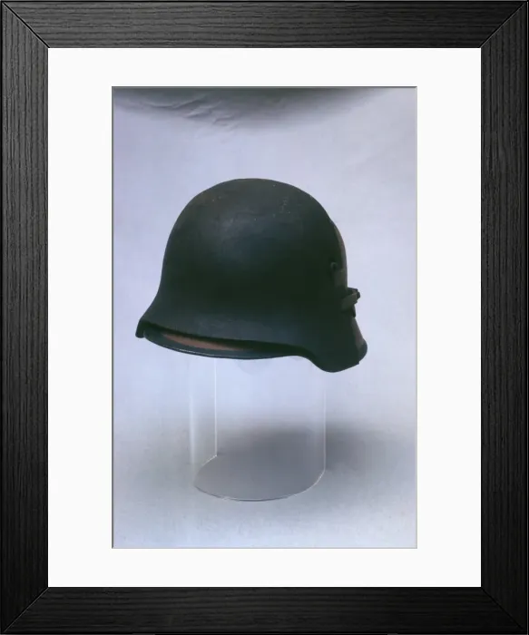 Framed Print : German helmet, WW1 Framed Print : German helmet, WW1