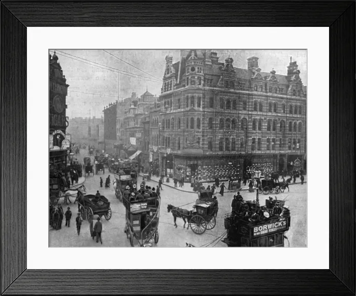 Framed Print : Tottenham Court Road Corner Framed Print : Tottenham Court Road Corner
