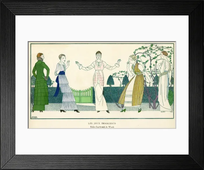 Framed Print : The innocent games 1914 Framed Print : The innocent games 1914