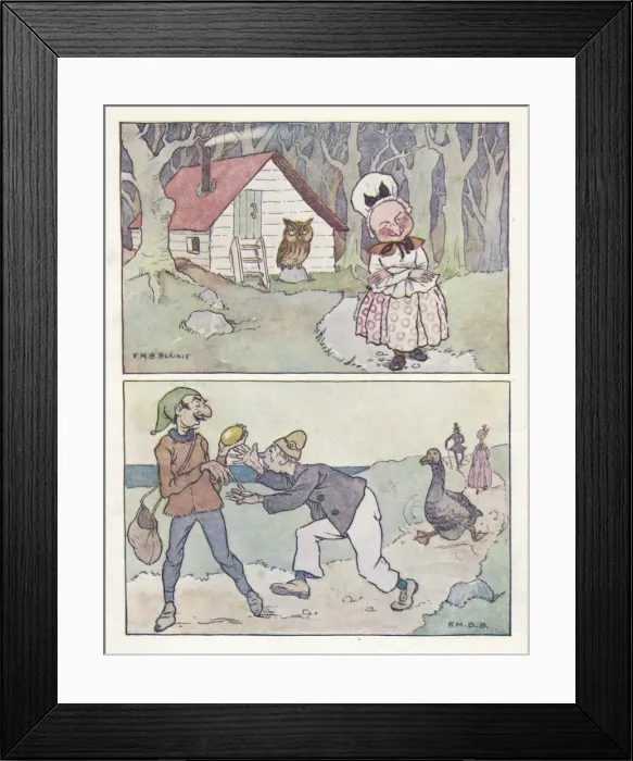 Framed Print : Nursery Rhymes -- Golden Egg Framed Print : Nursery Rhymes -- Golden Egg