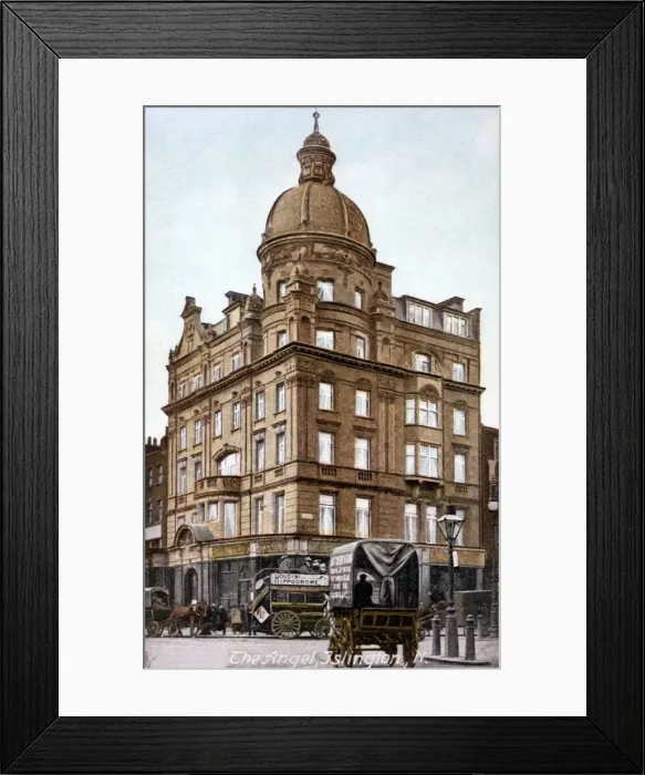 Framed Print : The former coaching inn of the The Angel Islington Framed Print : The former coaching inn of the The Angel Islington
