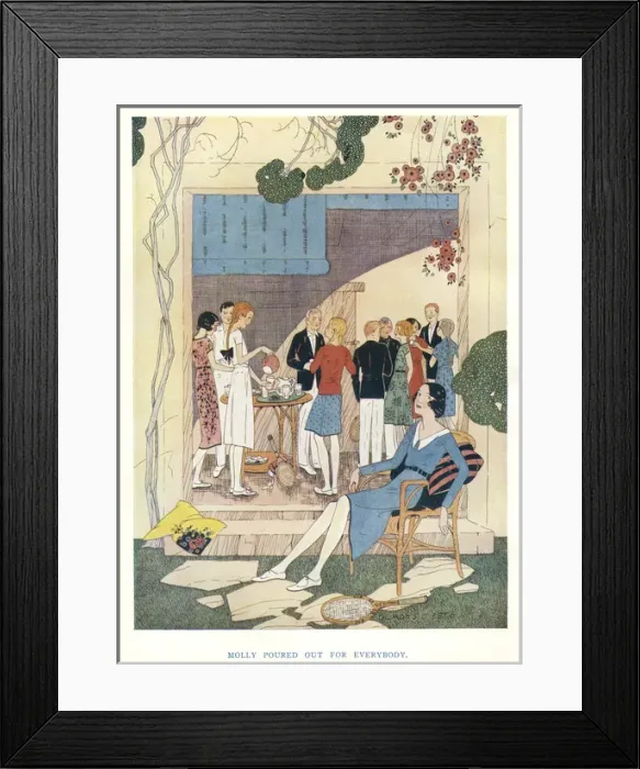Framed Print : Illustration by Gladys Peto, Storyland Framed Print : Illustration by Gladys Peto, Storyland