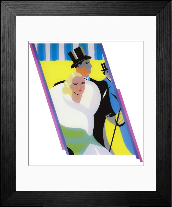 Framed Print : Print Users Yearbook -- couple in evening dress Framed Print : Print Users Yearbook -- couple in evening dress