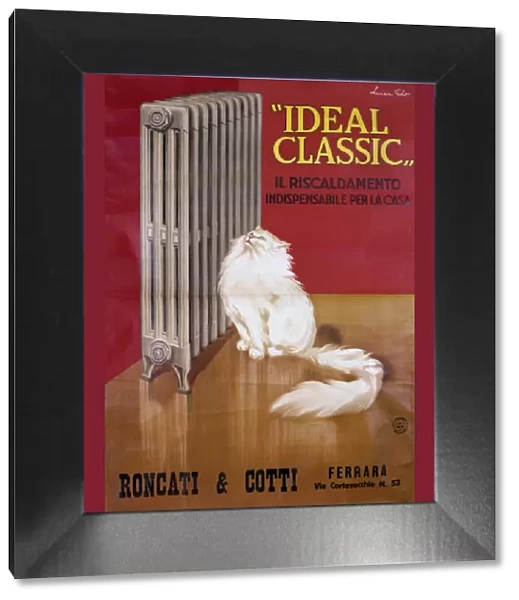 Italian advertisement for the Ideal Classic radiator