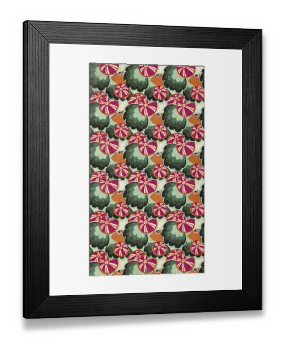 Framed Print : Wrapping Paper Sample Design Framed Print : Wrapping Paper Sample Design