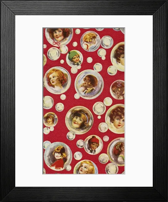 Framed Print : Wrapping Paper Sample Design Framed Print : Wrapping Paper Sample Design