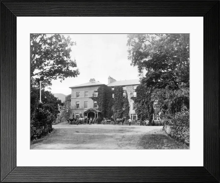 Framed Print : Unidentified Country House Framed Print : Unidentified Country House